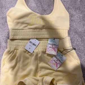 Juicy x forever 21 terry cloth set